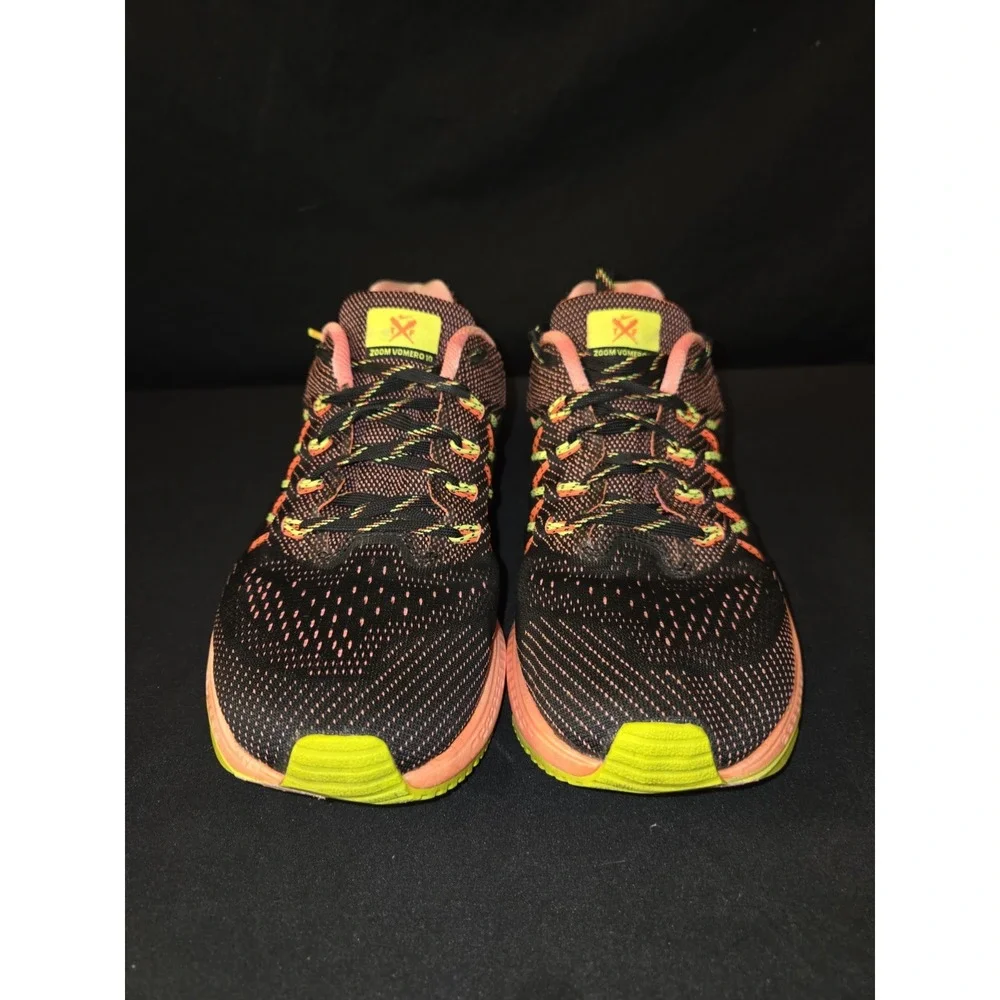 Nike Air Zoom‎ Vomero 10 Running Sneakers Black Low Women's 7.5 Shoes 717441-401